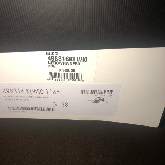 Gucci Satin Slide With Bow - Picture 4 of 4